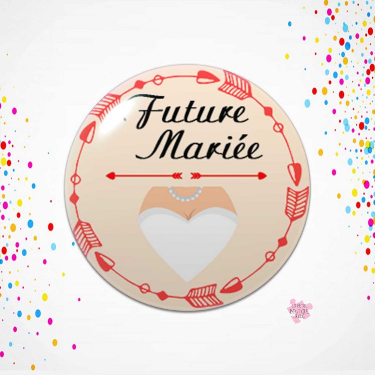 Badge EVJF future mariée