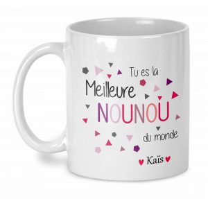 mug nounou personnalise