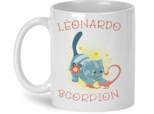 mug signe astrologique scorpion prenom