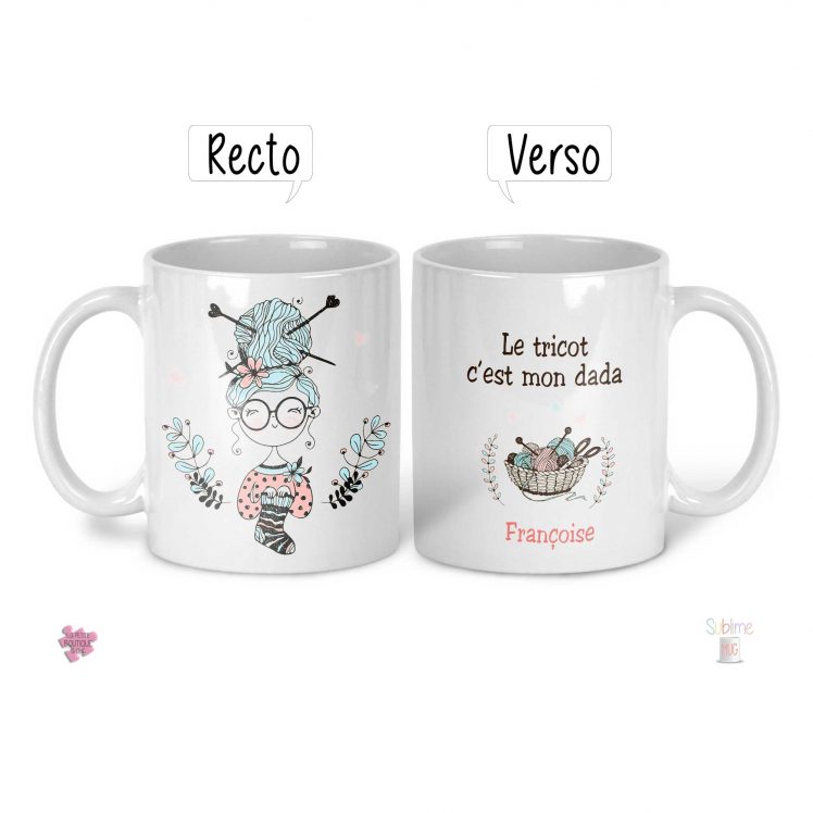 mug pour tricoteuse