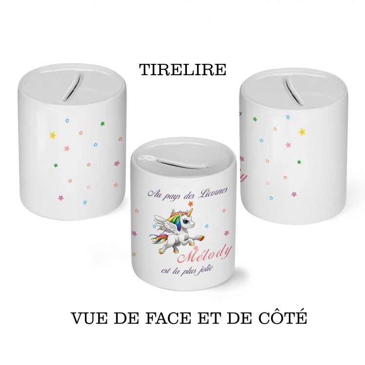 tirelire licorne